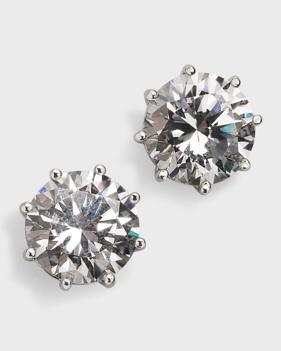 Cubic Zirconia Stud Earrings